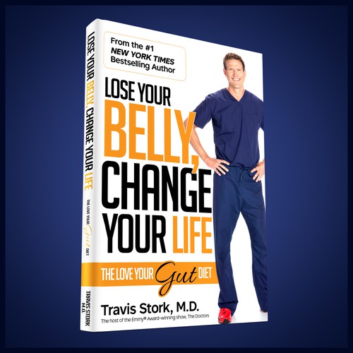 Title design with the title 'Lose your Belly, Change your Life'