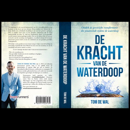 Christian book cover with the title 'The Power of Water Baptism'