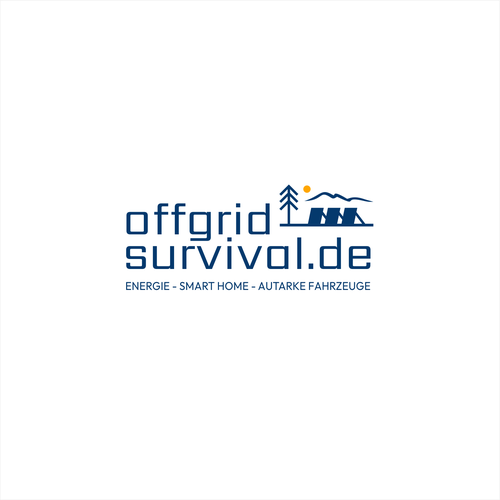 Smart home logo with the title 'offgrid-survival.de'