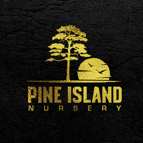 Nursery design with the title 'Pine'