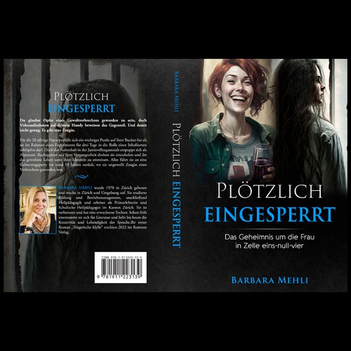 Drama book cover with the title 'Suddenly Locked in'