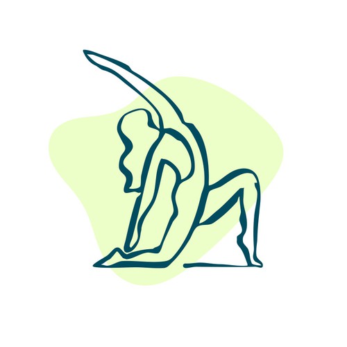 Energy logo with the title 'Yoga Logo'