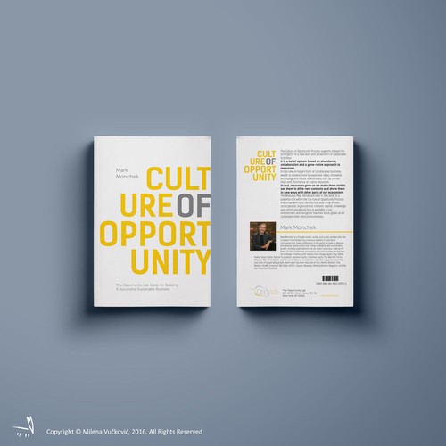 White book cover with the title 'Book cover '