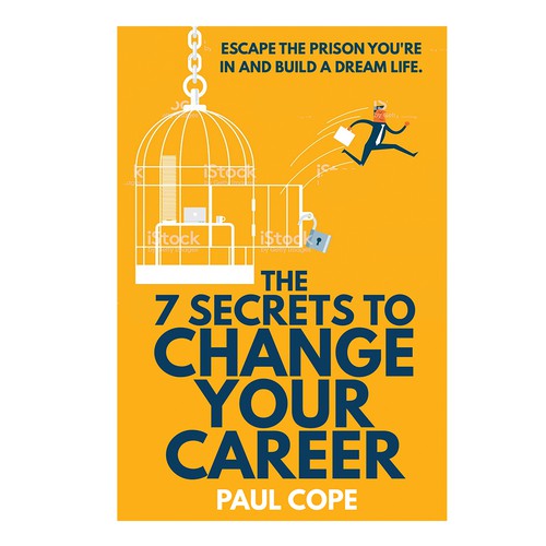 Career design with the title 'The 7 secrets to Change Your Career'