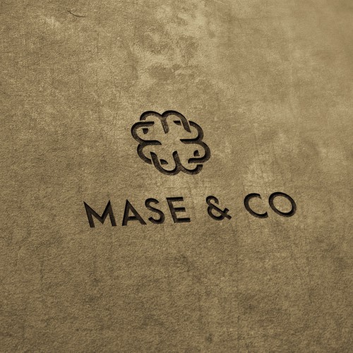 Leather design with the title 'Mase & Co'