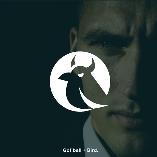 Devil logo with the title 'Evil Bird Logo'