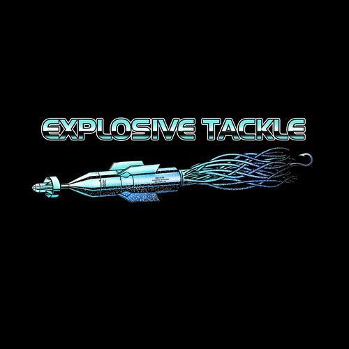 Beach t-shirt with the title 'Explosive Tacle'