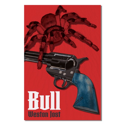 Western book cover with the title 'Offbeat western book cover'