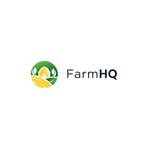 Barn logo with the title 'FARM HQ'