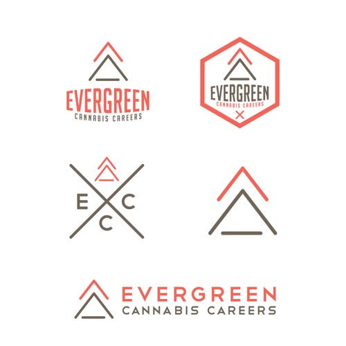 Weed logo with the title 'Logo for cannabis careers '