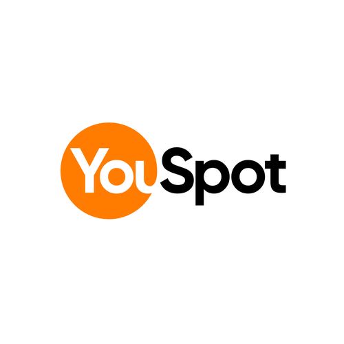 Simple modern logo with the title 'YouSpot'