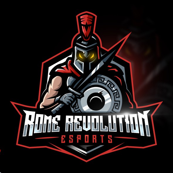 Roman design with the title 'Rome Revolution eSports'