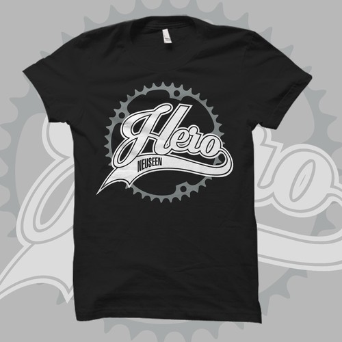 Bold t-shirt with the title 'Neuseen HERO'