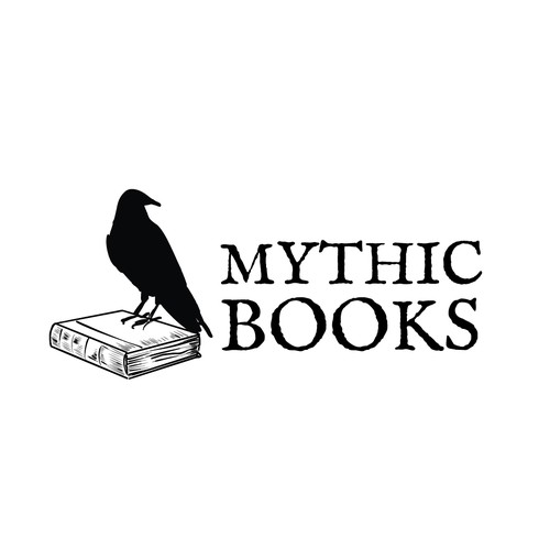 Mystical logo with the title 'Mythic Books'