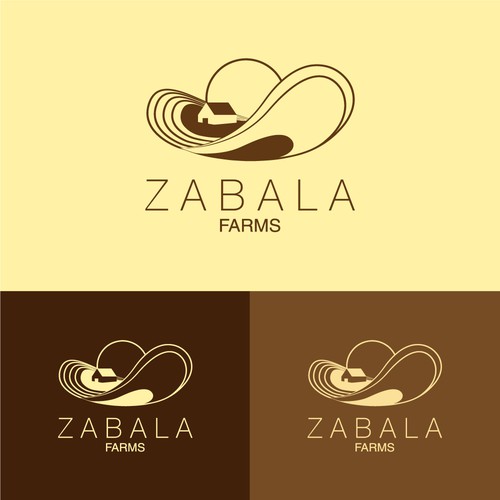 Blender logo with the title 'Isotipo para Zabala Farms'