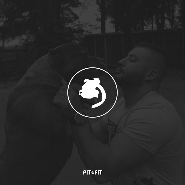 Muscle logo with the title 'Pit & Fit'