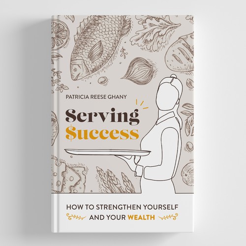 Food book cover with the title 'Serving Success'