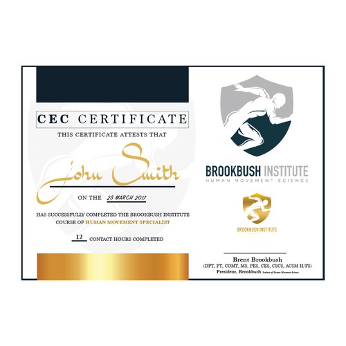 Certificate design with the title 'Diploma'