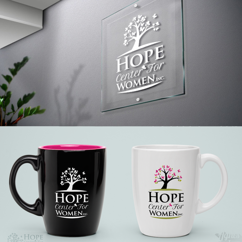 Family logo with the title 'Hope Center For Women'