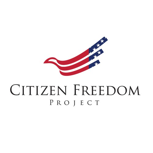 United states air force logo with the title 'We need a logo for the Citizen Freedom Project!'