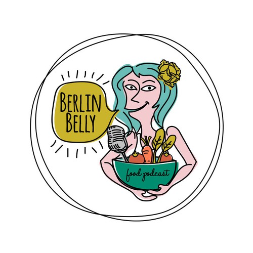 Woman design with the title 'Logo concept for Berlin Belly'