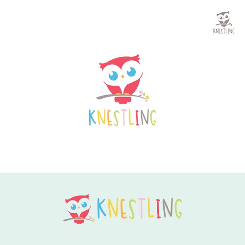 Kid design with the title 'Knestling educational toys and furniture '