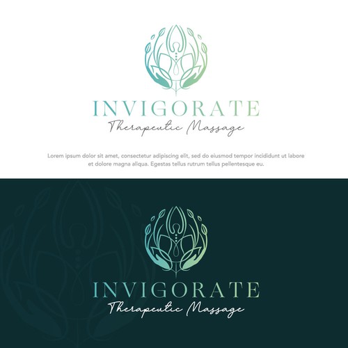 Body logo with the title 'Invigorate Therapeutic Massage'
