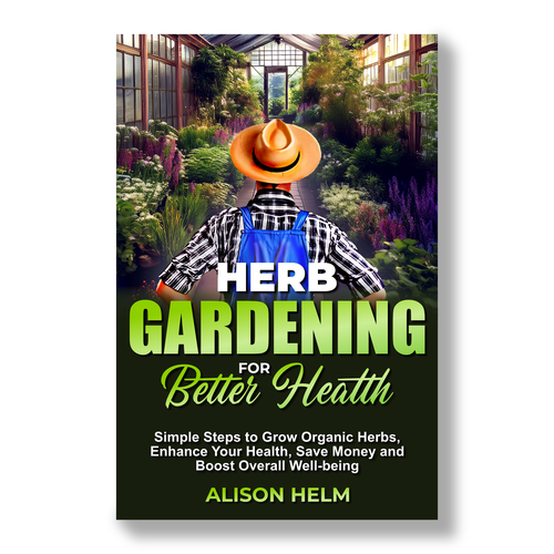 Green book cover with the title 'Gardening'