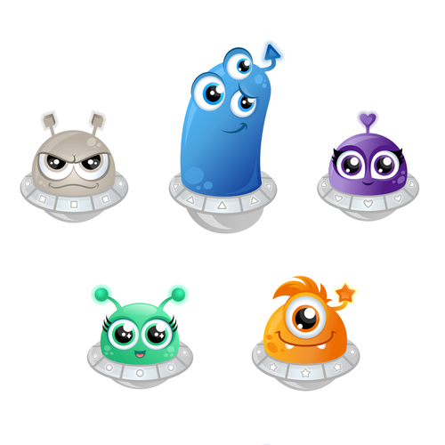 Alien design with the title 'Zewbies Designs'