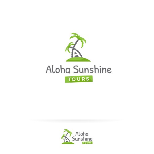 Tourism design with the title 'Fun and inviting logo for a Tourist Agency'