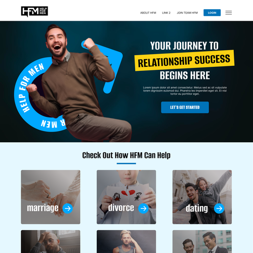 Community website with the title 'Website for Community'