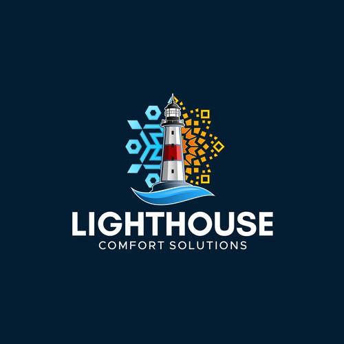 Lighthouse logo with the title 'lighthouse comfort solutions'
