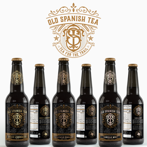 Tea brand with the title 'Old Spanish Tea'