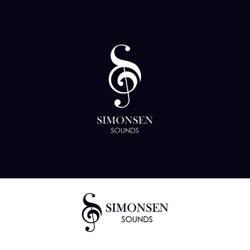 Recording studio design with the title 'logo from music studio '