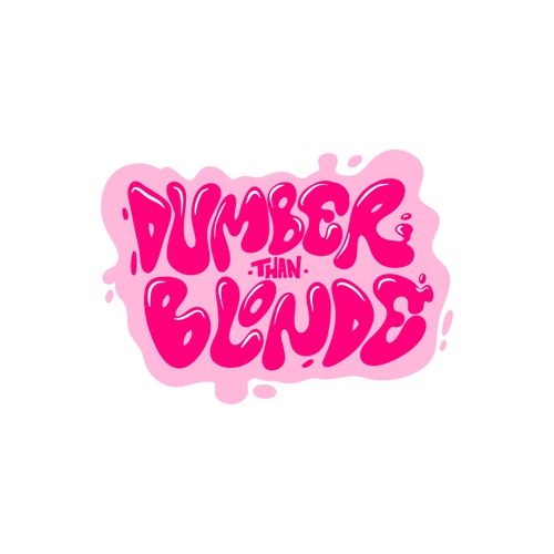 Graffiti logo with the title 'Groovy Bubble Logo'