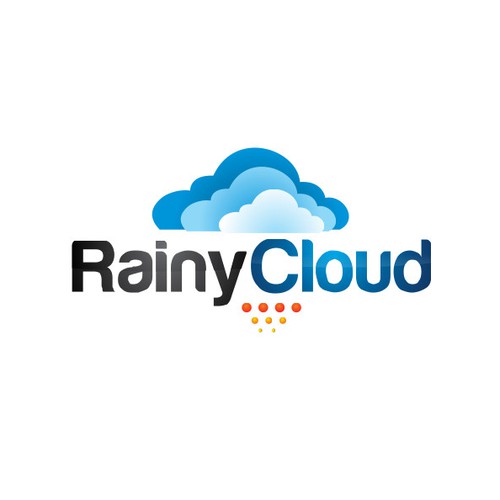 Rain logo with the title 'logo for RainyCloud'