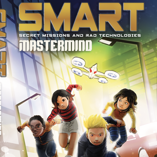 Children's book cover with the title 'Children Novel Cover'