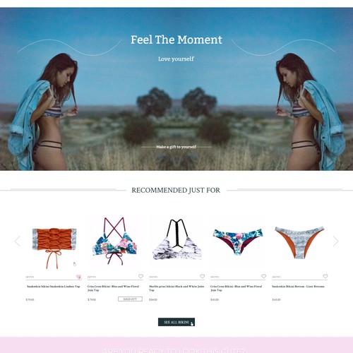 Eshop design with the title 'Web Design'