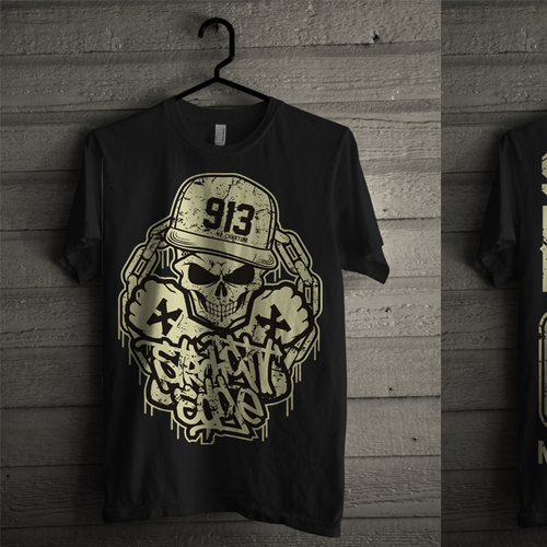 Hardcore design with the title 'hardcore straight edge '