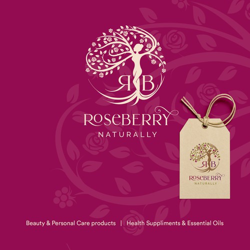 Beauty brand with the title 'RoseBerry naturally 🌷'
