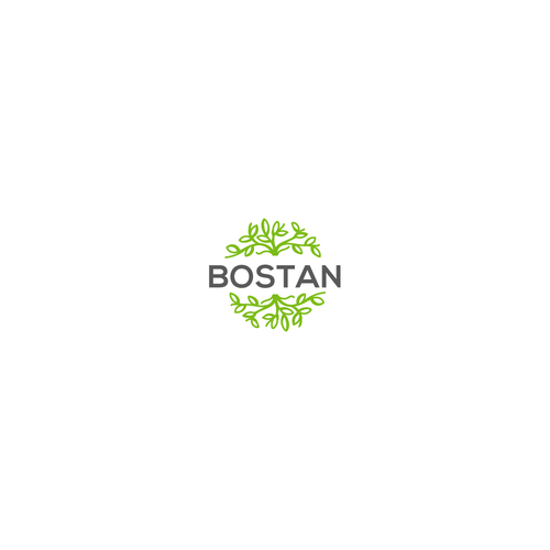 Garden brand with the title 'Logo concept for an Online Garden'