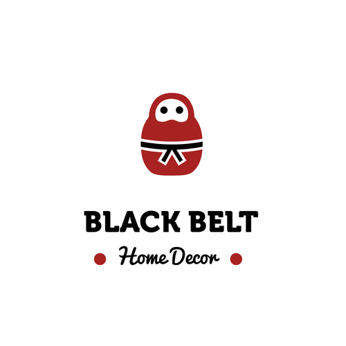 Oriental logo with the title 'Create a winning logo design for Black Belt Home Decor.'