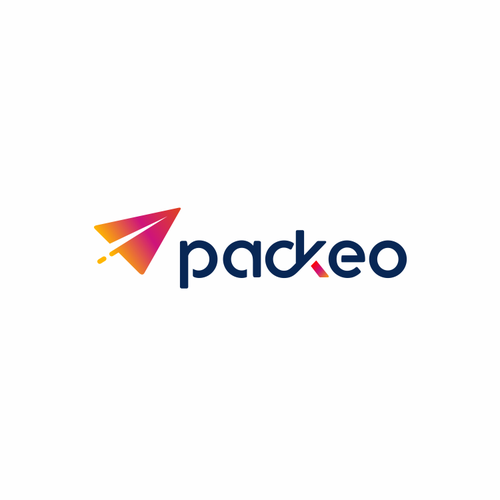 Packaging logo with the title 'Young packaging company PACKEO.'