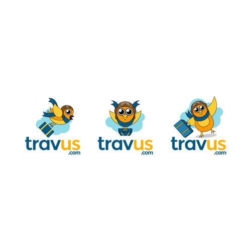 Pilot design with the title 'Figure design for travus company'