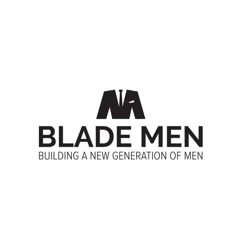 Suit design with the title 'Logo for male training program'