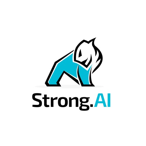 King design with the title 'Srong Artificial Intelegence'