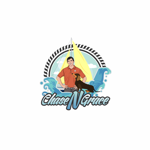 YouTube creator logo with the title 'Chase N Grace'