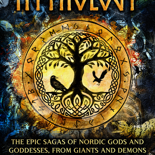 Nordic design with the title 'NORSE MYTHOLOGY'