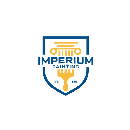 Badge brand with the title 'Imperium Painting'
