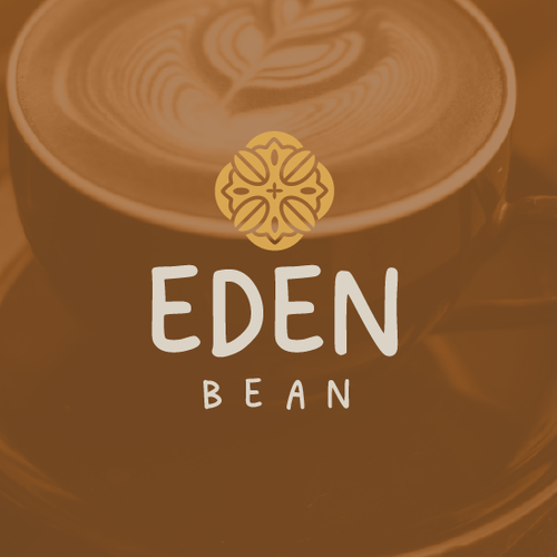 Brown logo with the title 'EDEN BEAN'